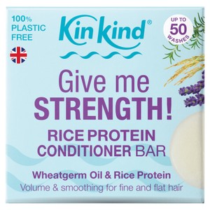 KinKind Give me STRENGTH! Conditioner Bar with Wheatgerm Oil & Rice Protein