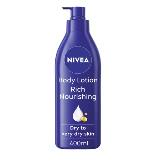 NIVEA Body Lotion for Dry Skin, Rich Nourishing