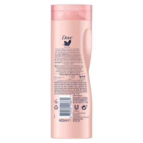 Dove Radiant Glow Body Lotion Moisturiser