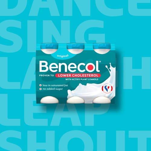 Benecol Cholesterol Lowering Original Yoghurt Drink No Added Sugar