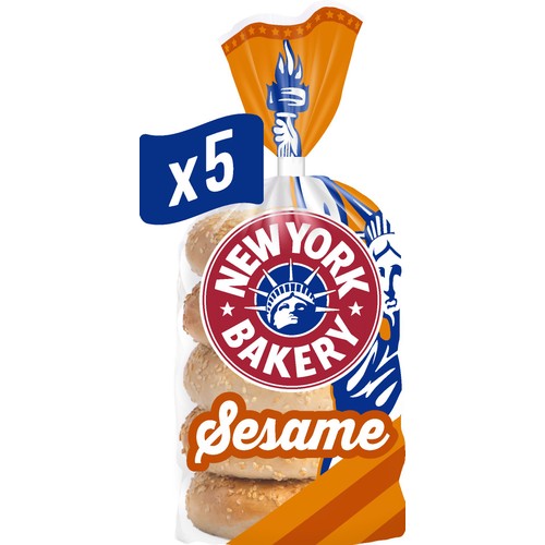 New York Bakery Sesame Bagels