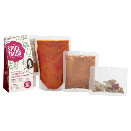 The Spice Tailor Mangalore Roasted Coconut Indian Curry Sauce Kit
