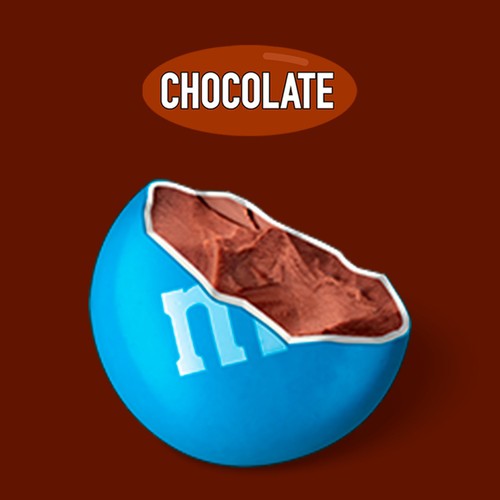 M&M's Milk Chocolate Bites Pouch Bag