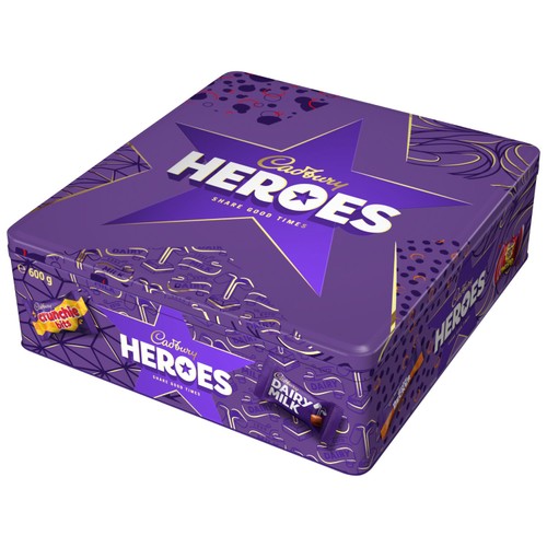 Cadbury Heroes Large Chocolate Tin