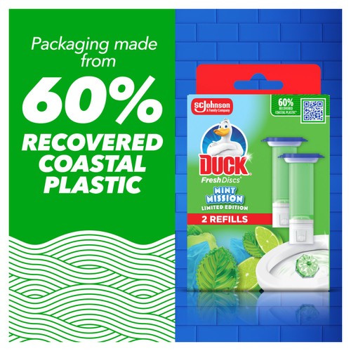 Duck Fresh Disc Duo Refills Mint Mission