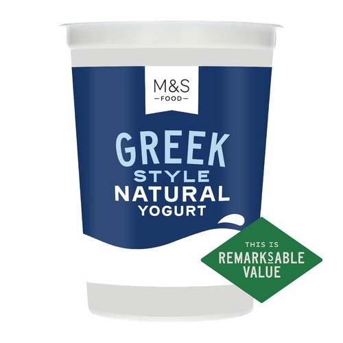 M&S Greek Style Live Yogurt