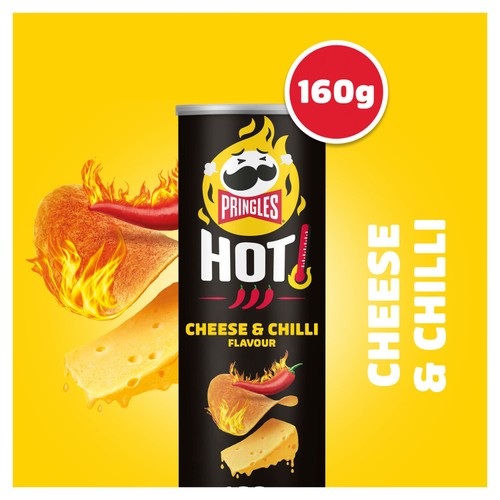 Pringles Hot Cheese & Chilli Sharing Crisps