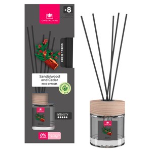 Cristalinas Reed Diffuser Sandalwood & Cedar