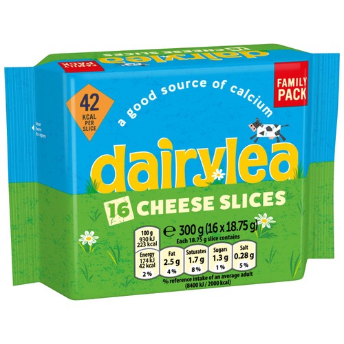 Dairylea Cheese Slices 16 pack