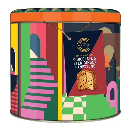 M&S Collection Chocolate & Stem Ginger Panettone