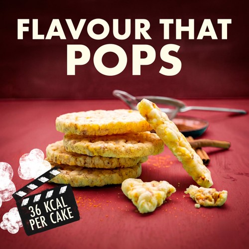 Kallo Cinnamon Popped Corn Cakes