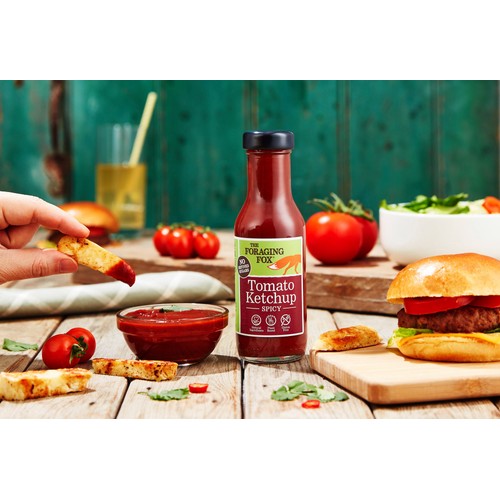 The Foraging Fox Spicy Tomato Ketchup