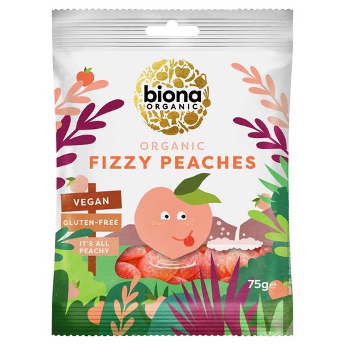 Biona Organic Fizzy Peaches
