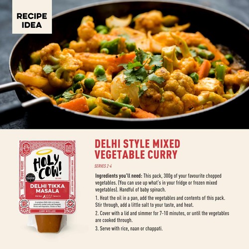 Holy Cow! Delhi Tikka Masala Curry Sauce