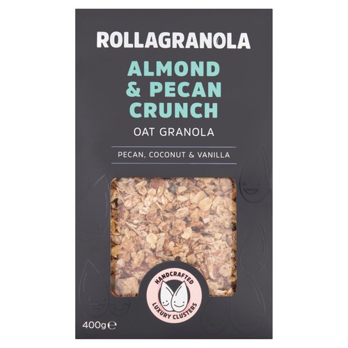 Rollagranola Awesome Almond Oat Granola 400g | British Online