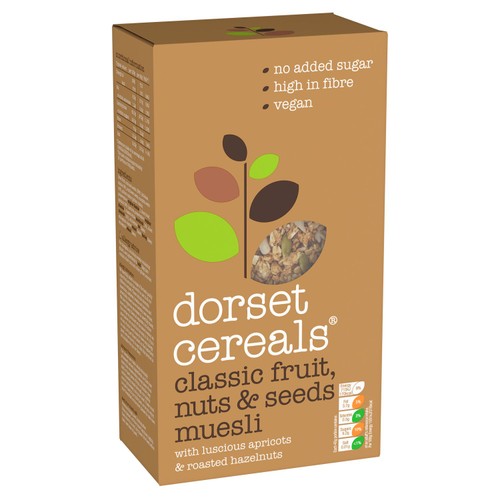Dorset Cereals Classic Fruit, Nuts&Seeds Muesli No Added Sugar Cereal