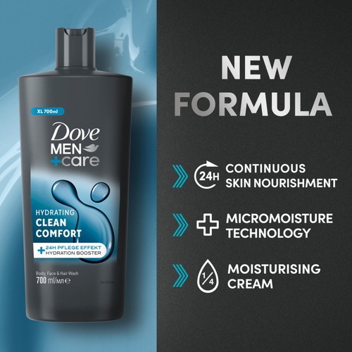 Dove Men+Care Clean Comfort Shower Gel