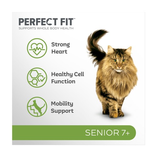 Perfect Fit Senior 7+ Dry Cat Food Chicken