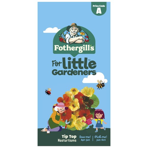 Mr Fothergills Seeds Tip Top Nasturtiums