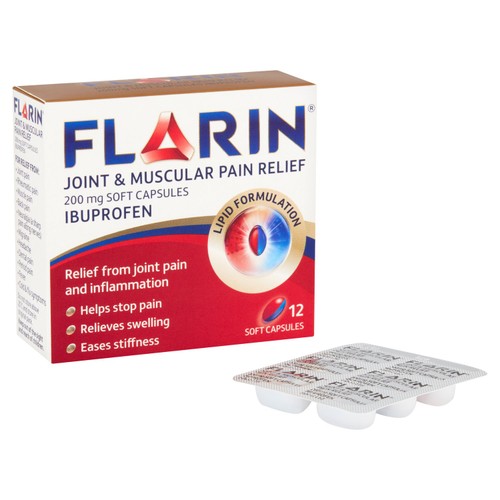 Flarin Joint & Muscular Pain Relief 200mg Capsules
