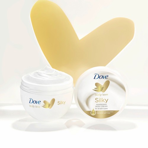 Dove Nourishing Body Care Silky Pampering Body Cream