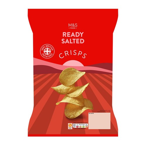 M&S Ready Salted Crisps