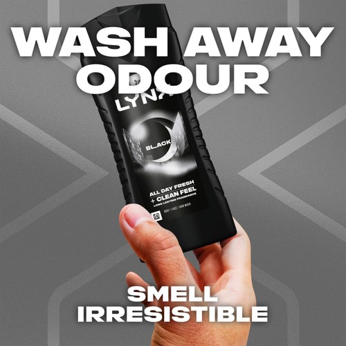 Lynx Black Body Wash Shower Gel