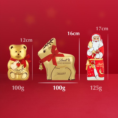 Lindt Milk Chocolate Reindeer