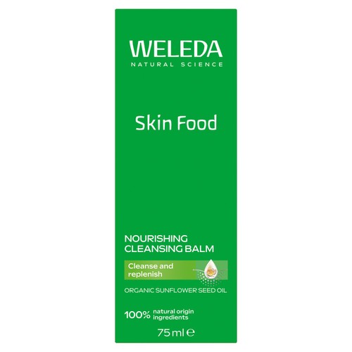 Weleda Skin Food Cleansing Balm Hydrating Face Cleanser Natural Derma
