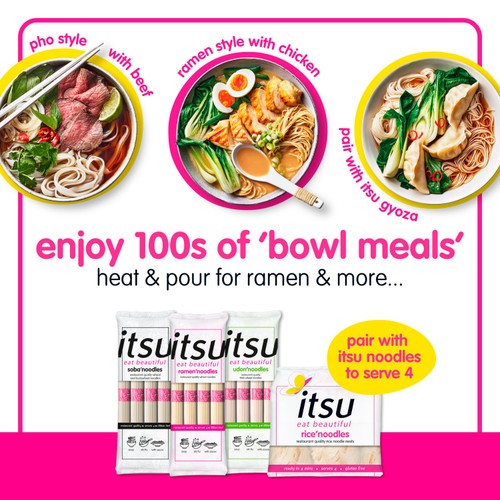 itsu Sesame Chicken Broth for Noodles for 4
