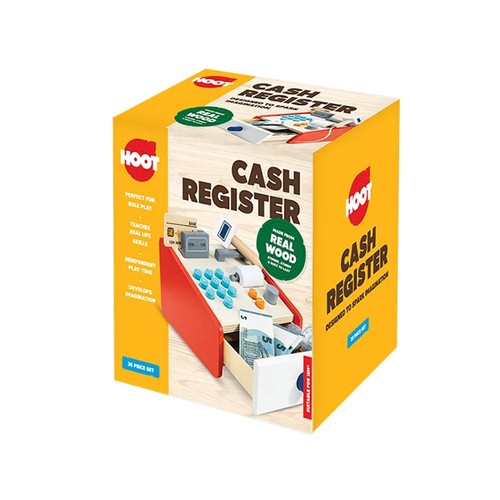 Hoot Wooden Cash Register