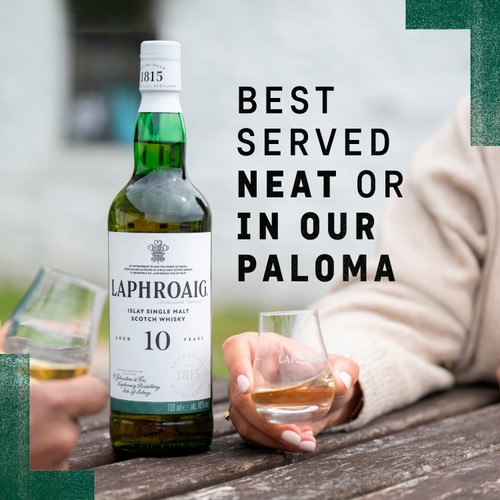 Laphroaig 10 Year Old Islay Single Malt Scotch Whisky