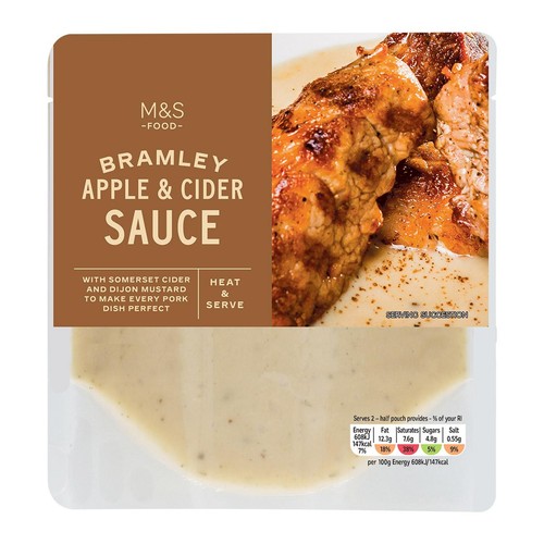 M&S Bramley Apple & Cider Sauce