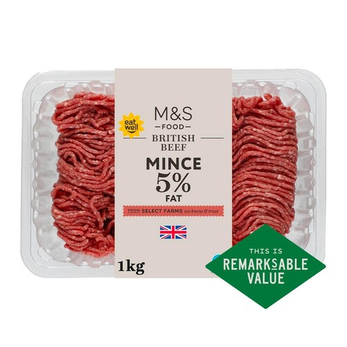 M&S Beef Mince 5% Fat