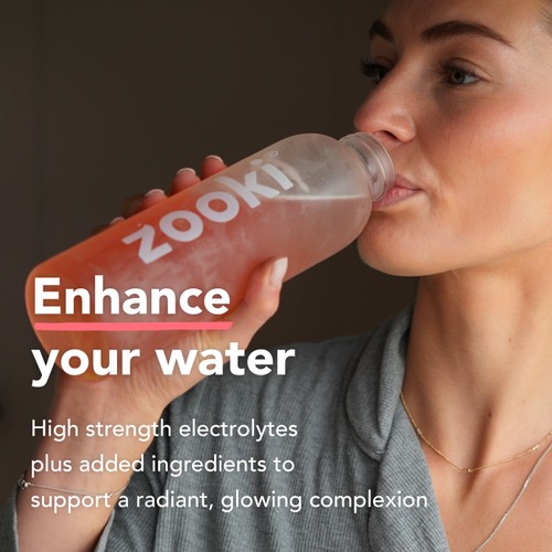 Zooki Electrolytes+ Skin Radiance, Pomegranate Flavour
