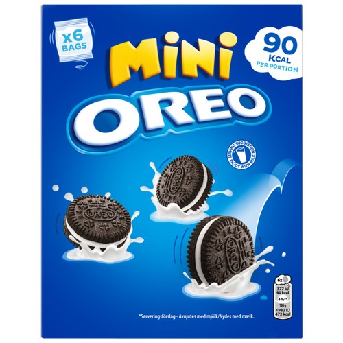 Oreo Mini Chocolate Sandwich Biscuit Snack Packs
