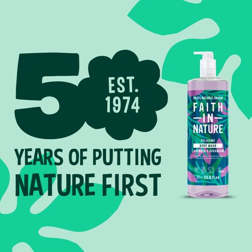 Faith In Nature Body Wash - Lavender & Geranium