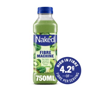 Naked 750ml Fibre Machine Supercharged Smoothie Bottle