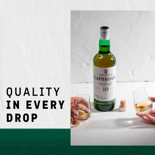 Laphroaig 10 Year Old Islay Single Malt Scotch Whisky