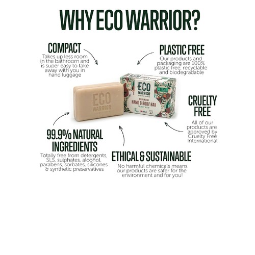 Eco Warrior Hand & Body Bar