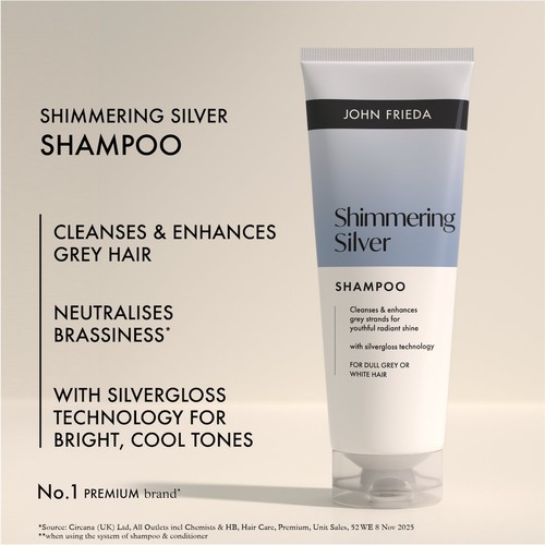John Frieda Shimmering Silver Shampoo