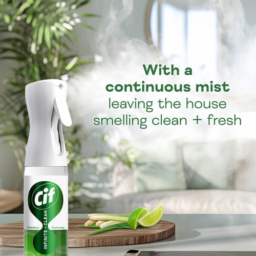 Cif Infinite Clean Lime & Lemongrass All In One Reload Cleaning Refill