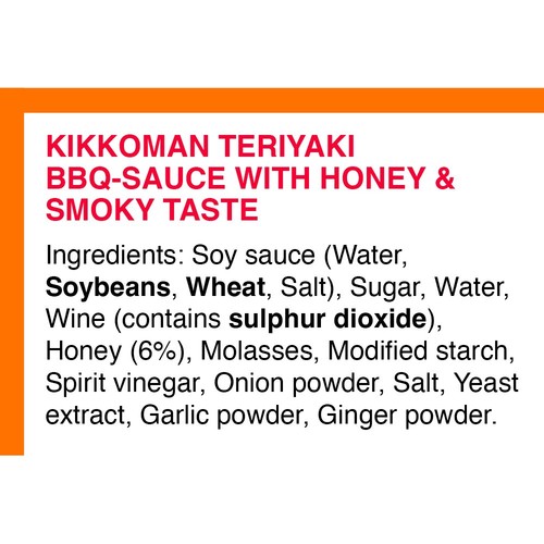 Kikkoman Smoky Honey Teriyaki BBQ Sauce