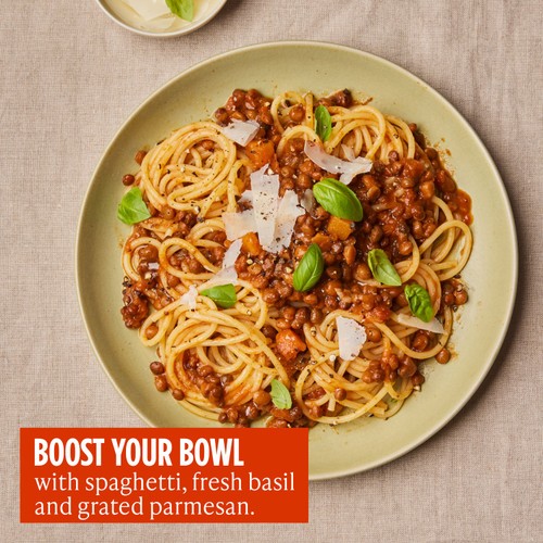 Merchant Gourmet Puy Lentil and Mixed Mushroom Bolognese