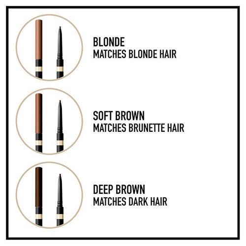 Max Factor Brow Shaper Eyebrow Pencil 30 Deep Brown