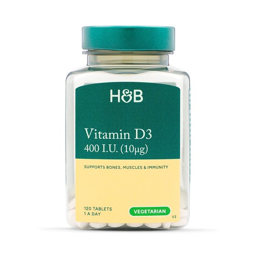 Holland & Barrett Vitamin D3 400 I.U. 10ug