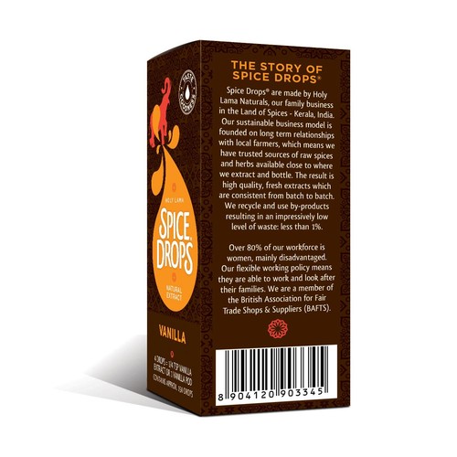 Spice Drops Concentrated Natural Vanilla Extract 