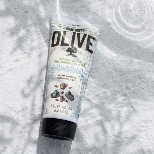 Korres Natural Pure Greek Olive & Sea Salt Body Cream, Vegan