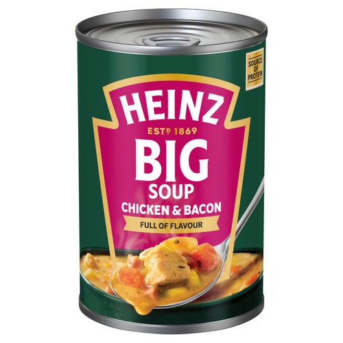 Heinz Chicken and Bacon Chunky Big Soup