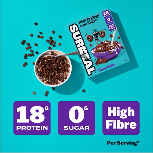 Surreal High Protein Low Sugar Cocoa Cereal
